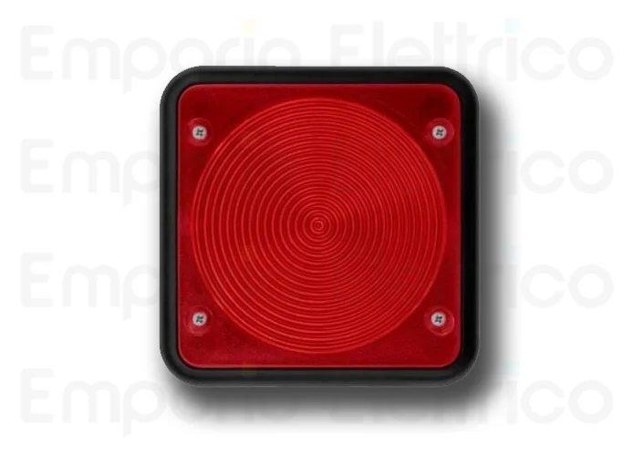 nologo intermitente led 24V e 230V + carcasa roja look-230 r