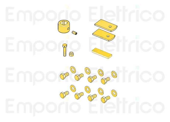 fadini ricambio confezione minuterie completa per aproli 380 lb 380121 (ex 38099 ex 392l)