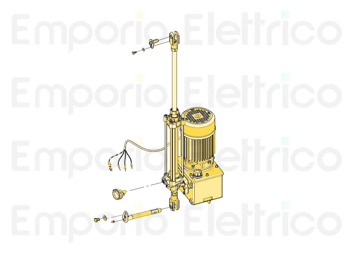 fadini repuesto cos 982 con motor-centralina-pistón ø 40 mm de 4 s por Bayt 980 97319