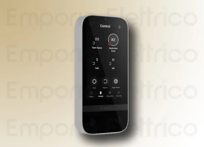 ajax teclado keypad de pantalla táctil jeweller 58455