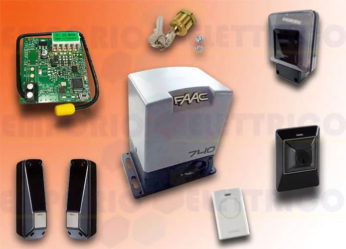 faac kit automatización 740 e 230v delta2 kit safe 1056303445