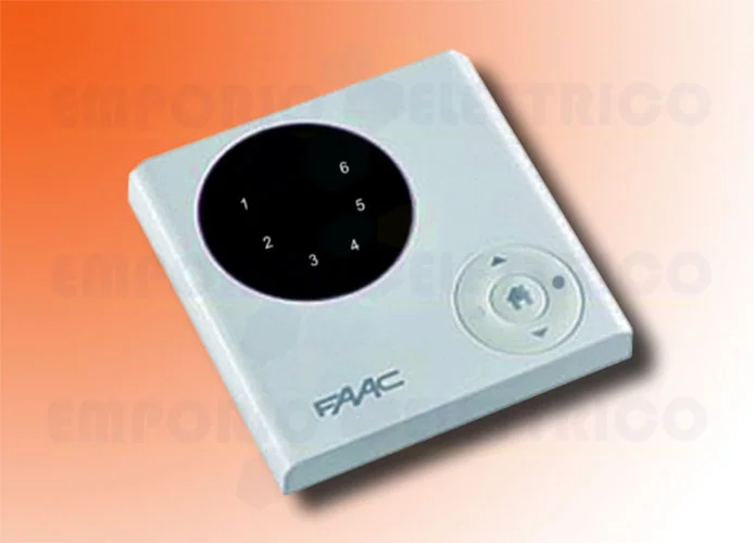 faac transmisor mural 6 canales 433mhz t-mode tm xt6m 132121