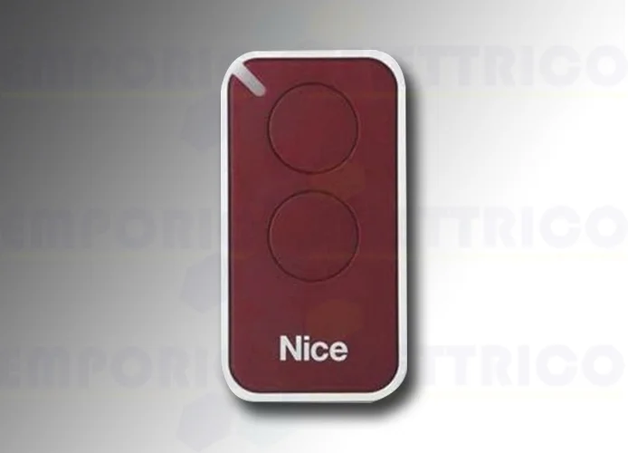 nice mando 2 canales serie inti rojo inti2r