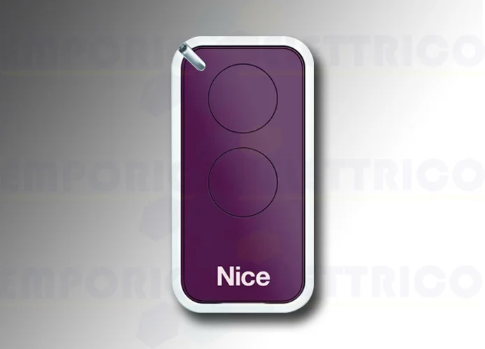 nice mando 2 canales serie inti lila inti2l