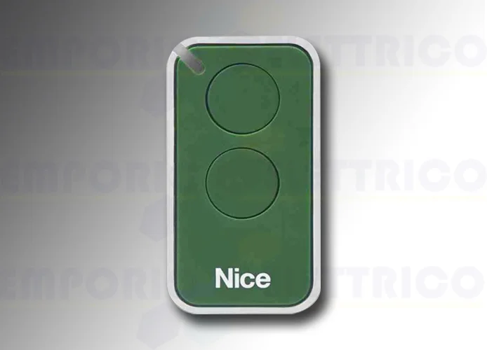 nice mando 2 canales serie inti verde inti2g