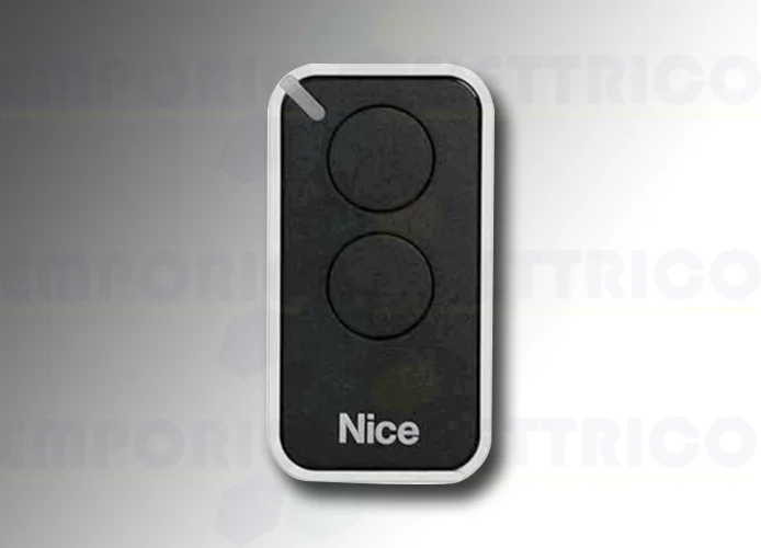 nice transmisores 2 canales serie inti negro inti2