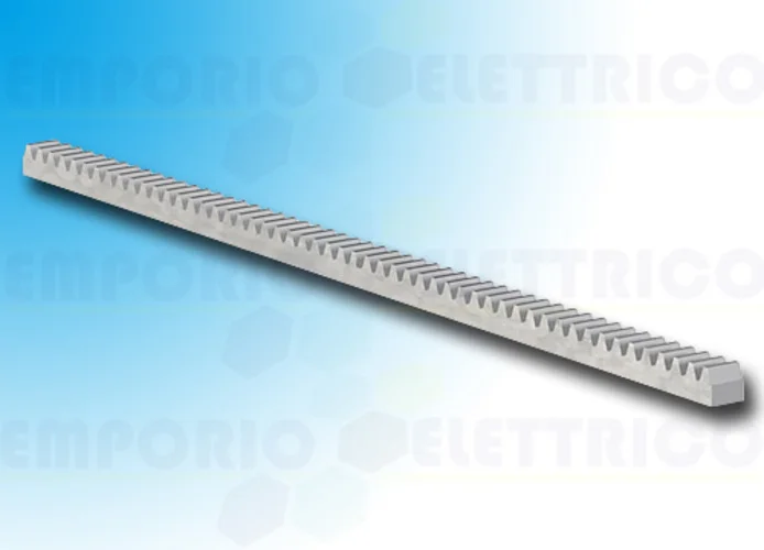 came cremallera galvanizada m6 30x30 módulo 6 - 1 metro - 009cgz6 cgz6