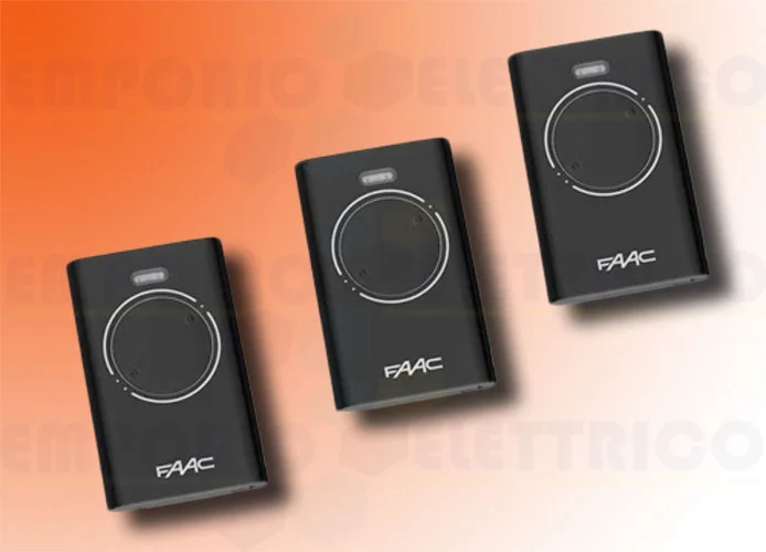 faac 3 mandos 2 canales 868mhz xt2 868 slh lr 7870091 (new code 787030)