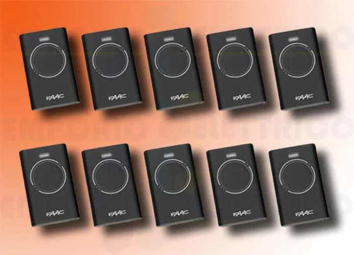 faac 10 mandos 2 canales 868mhz xt2 868 slh lr 7870091 (new code 787030)