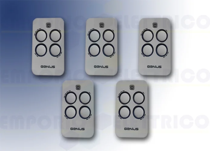 genius 5 mandos 4 canales 868mhz jlc kilo tx4 6100333 (new 787035)