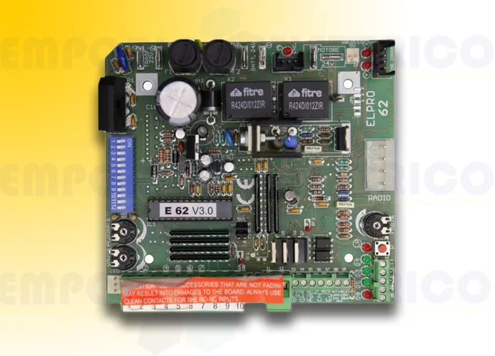 fadini tarjeta programador elpro 62 230v 620l (new code 680l)