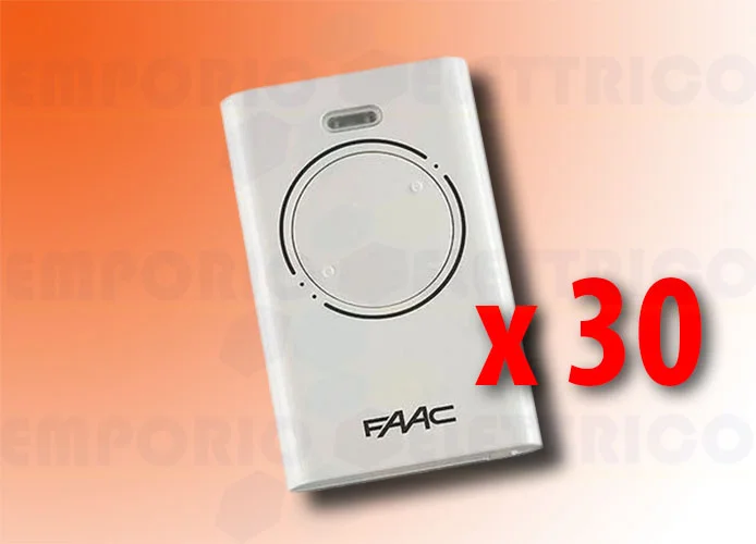 faac 30 mandos 2 canales xt2 433 slh lr 787007 (new code 787032)