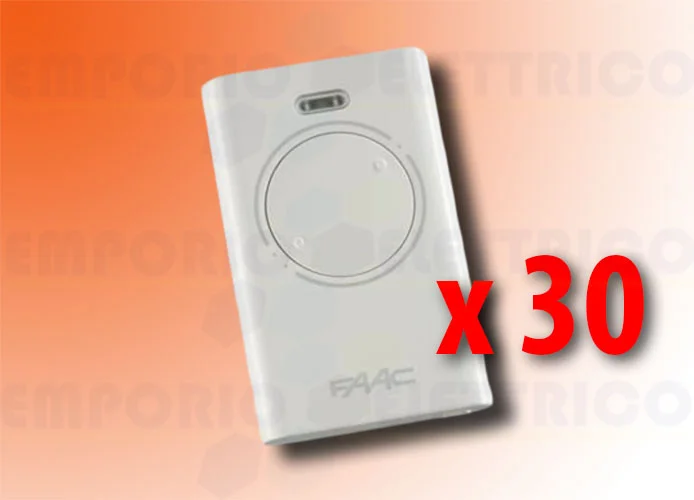 faac 30 mandos 2 canales 868mhz xt2 868 slh lr 787009 (new code 787030)