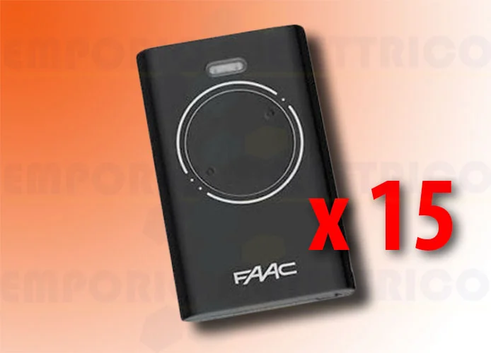 faac 15 mandos 2 canales 433mhz xt2 433 slh lr 7870071 (new code 787032)