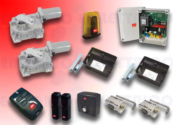bft kit completo 230v puertas batientes eli ac a35v empbfteliac