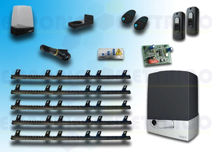 came kit de automatización 801ms-0180 + 5mt cremallera nyl 8k01ms-004crem5