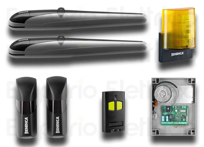beninca kit de automatización para puertas batientes 24v dc (2025) kbob3024e.b 9598375