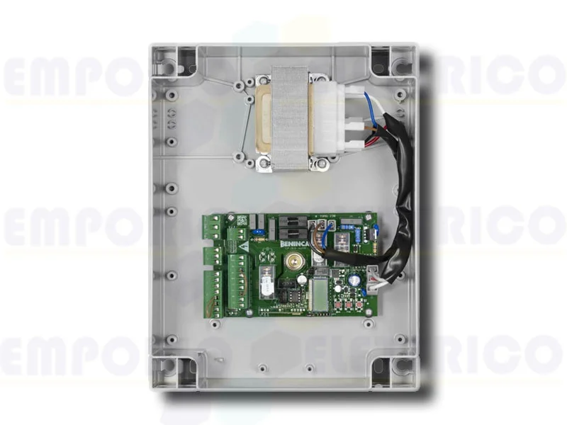 beninca central de mando para 1 o 2 operadores 230v logica 9176244