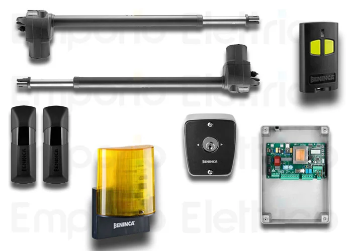 beninca kit de automatización para puertas batientes 230v kbill50m+tokey