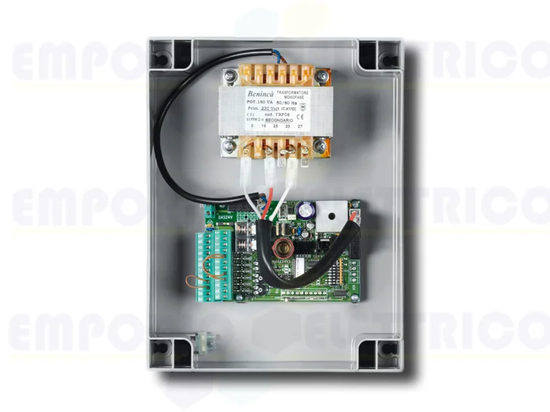beninca central de control para 1 o 2 actuadores 24vdc logica24 917600974