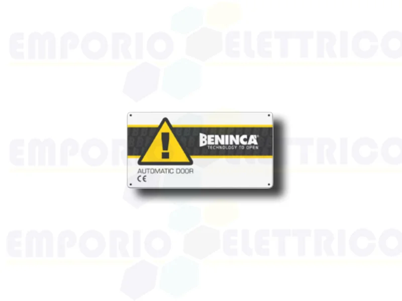 beninca placa de señalización id.ta&nbsp;9846019