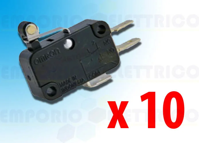 came repuesto micro interruptores palanca corta rot. 10pz 119rir086 
