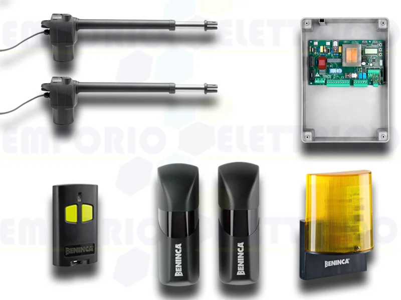 beninca kit automatización para puertas batientes 230v kbill30m 9598193
