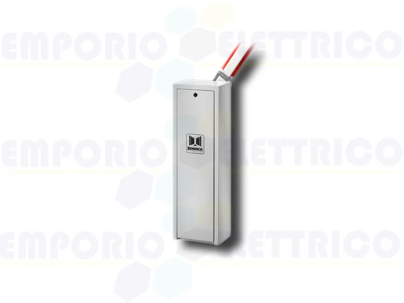beninca barrera electromecánica 24vdc para pasajes de hasta 5 mt lady.5i 9083259