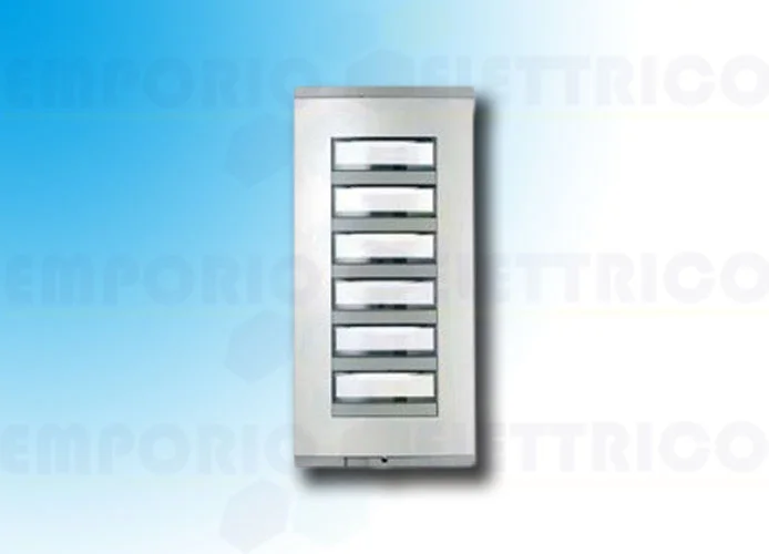 came bpt teclado adicional gris claro 6 botones hep/306 gh 60099300