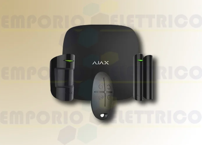 ajax starterkit 4g inalámbrico negro 51173