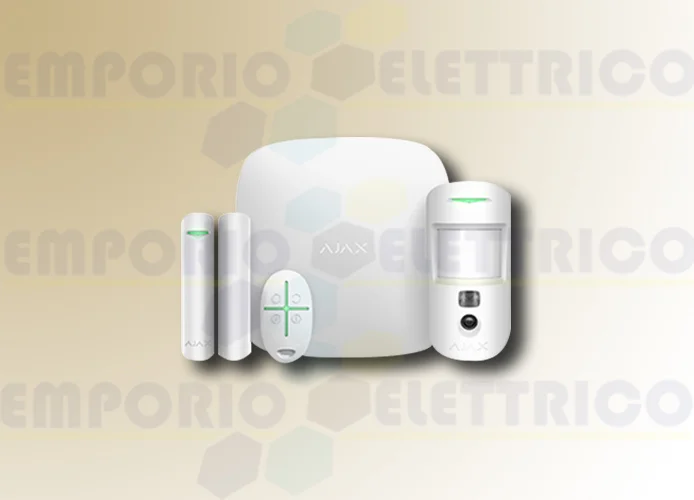 ajax starterkit cam hdr inalámbrico blanco 156253 (ex code 38172)