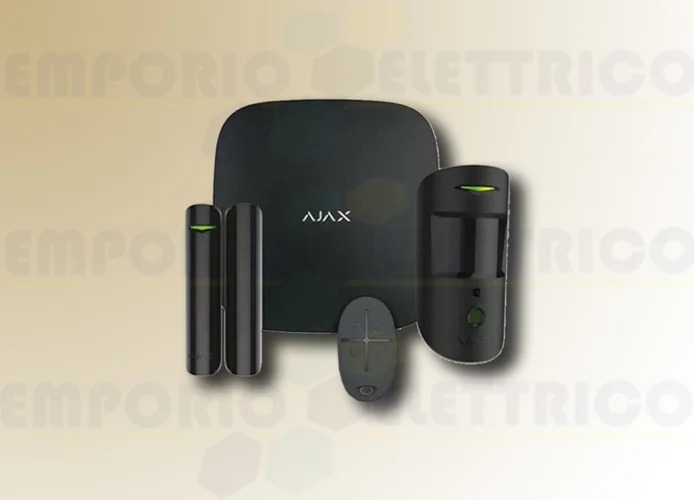 ajax starterkit cam plus inalámbrico negro 38175