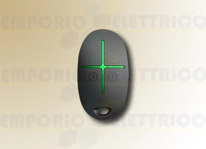 ajax control remoto inalámbrico negro spacecontrol 38167