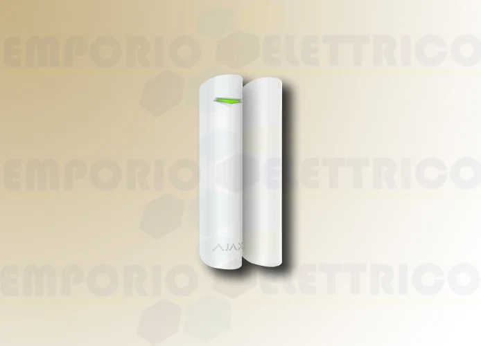 ajax detector de apertura inalámbrico blanco doorprotect plus 38101