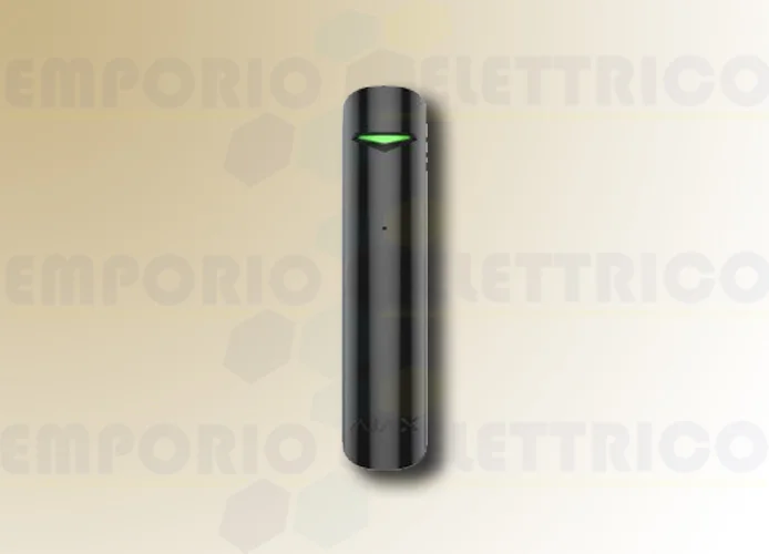 ajax detector de rotura de vidrio inalámbrico glassprotect nero 38108