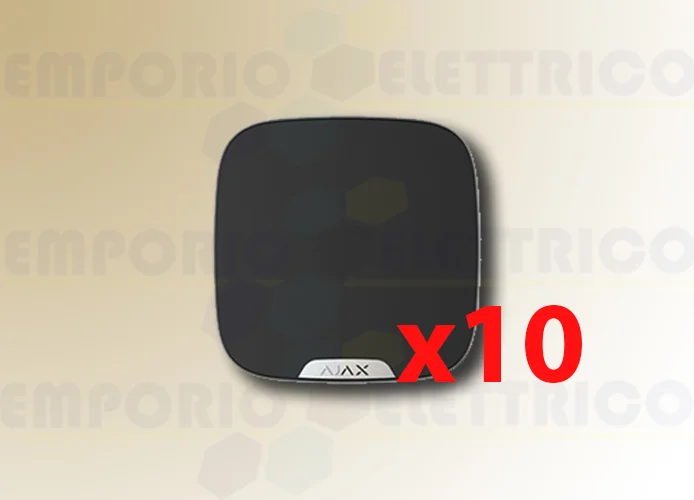 ajax lote de brandplates ss dd 10 (10 pzs) negro 39278