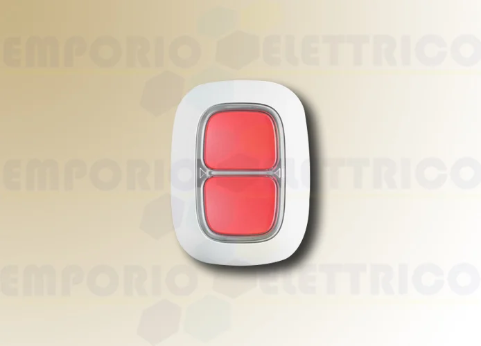 ajax botón de emergencia inalámbrico blanco doublebotton 38102