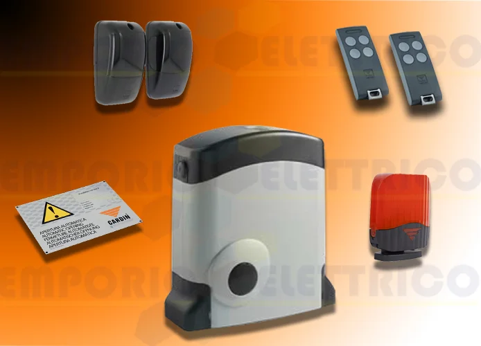 cardin kit para puertas correderas con hoja de la puerta 500kg 24v kt-sl524cbx
