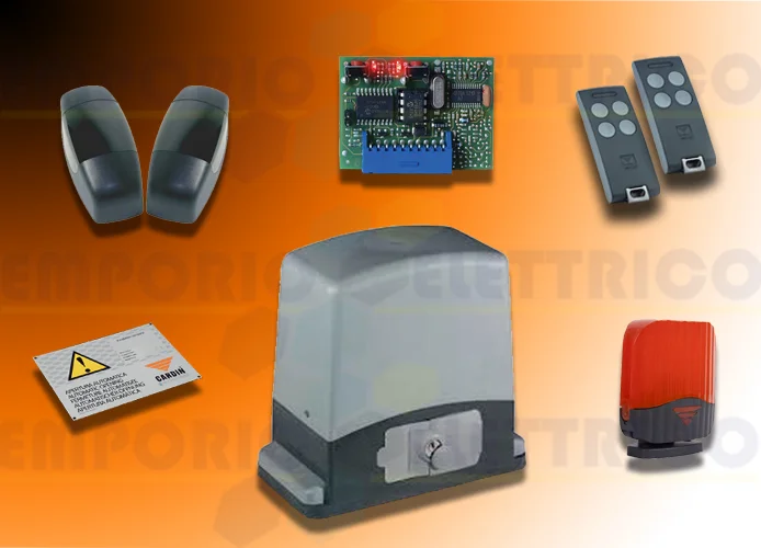 cardin kit para puertas correderas con peso de la hoja 600kg 24v kt-slace601 600kg 24v kt-slace601