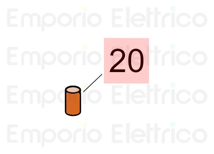 faac repuesto conector 8 x25 h8 uni en 22338 7061035