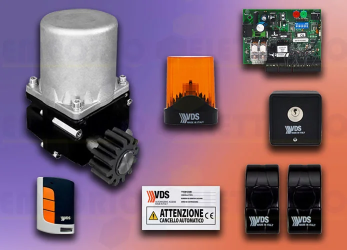 vds automatización kit slim vulcan fc enc 24v 10081/ke
