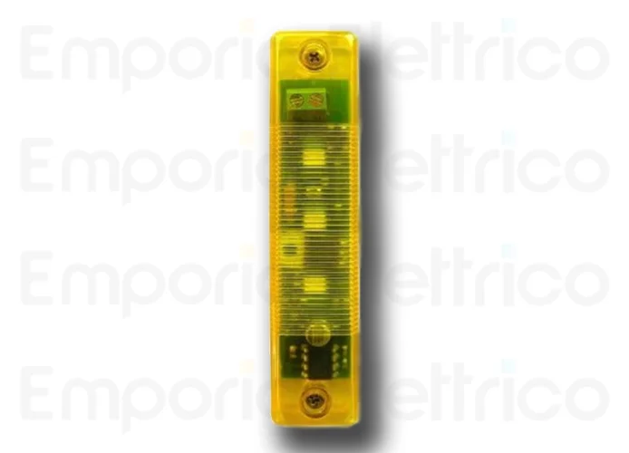 nologo luz intermitente de led mini 12/24 amarillo flash-in y