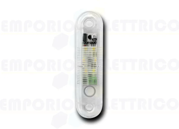 nologo luz intermitente de externo de led 12/24V blanco transparente flash-out cl