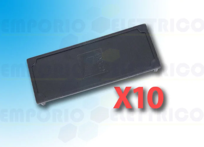 came repuesto 10 pz tapas mástil rectangular 100x40 119rig209