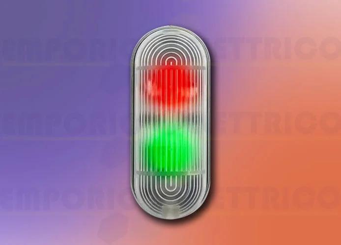 vds microsemáforo 2 luces roja verde de pared 12/24v micro-t 550/1045