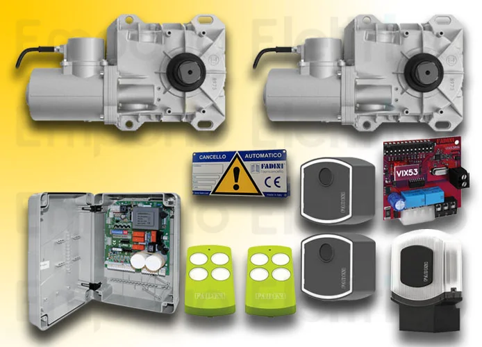 fadini kit automatización fox 724 24vdc k724.3l