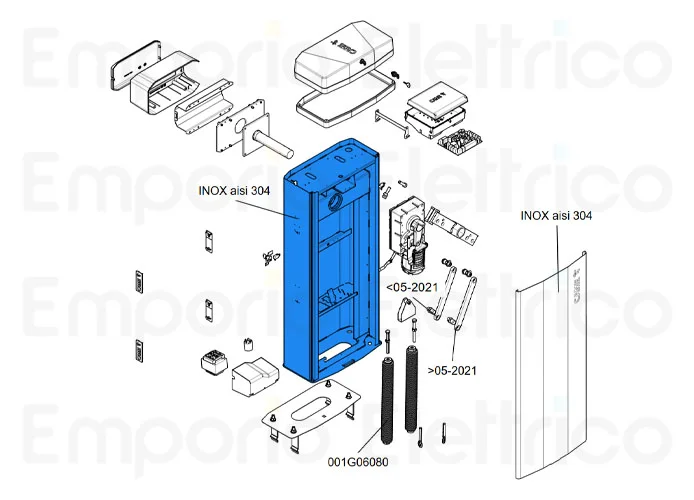 came repuesto armario gt8 aisi 304 88003-0182