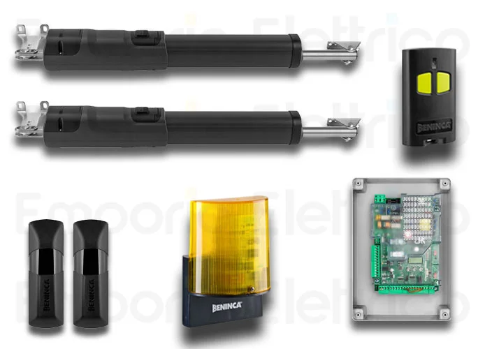 beninca kit de automatización para puertas batientes 24V 959003362 ktom3024e