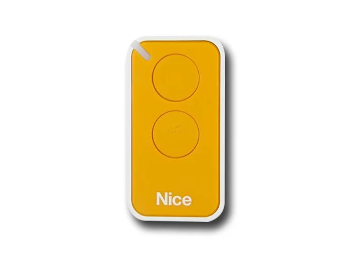nice mando 2 canales serie inti amarillo inti2y