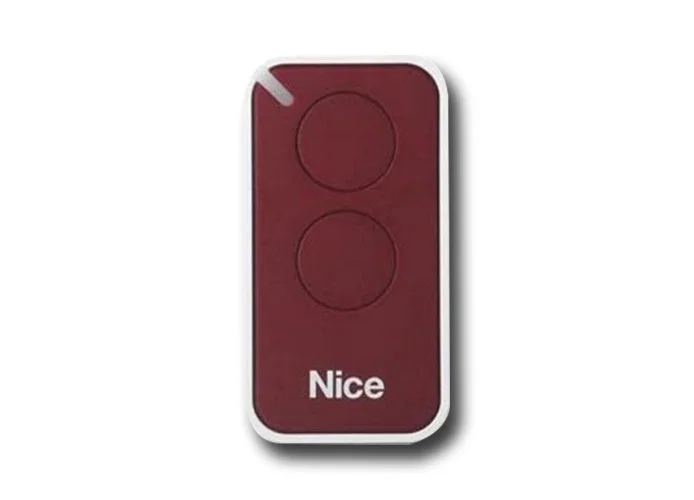 nice mando 2 canales serie inti rojo inti2r